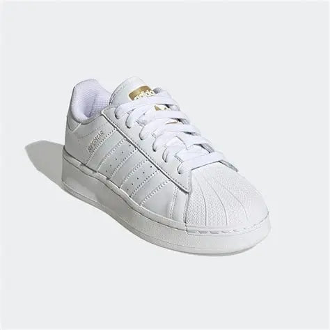 Adidas Kids White Superstar XLG J Sneakers | Adidas In Lebanon