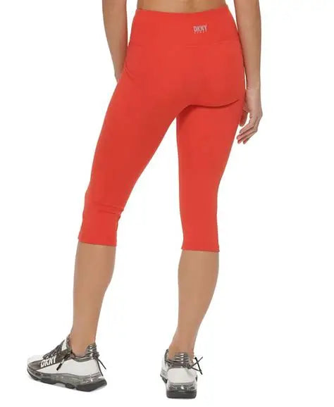 DKNY Women's Coral Balance High Waist Capri Leggings | DKNY In Lebanon