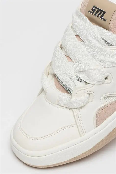 Steve Madden White/Multi Roaring Sneakers | Steve Madden In Lebanon