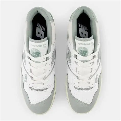 New Balance Unisex Grey-White 550 Sneakers |New Balance In Lebanon