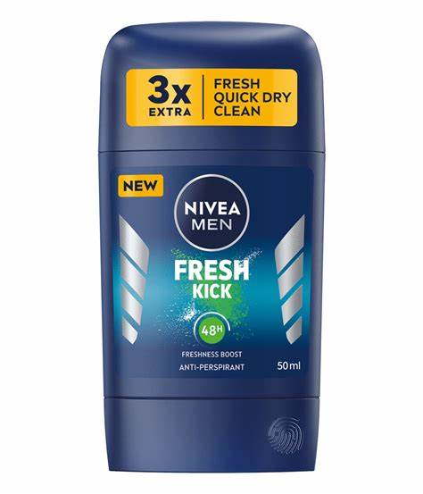 Nivea Men Fresh Kick 48h Stick 50ml| Nivea In Lebanon