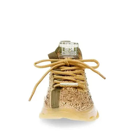 Steve Madden Women's Green Olive Fabric Mistica Sneakers | Steve Madden In Lebanon