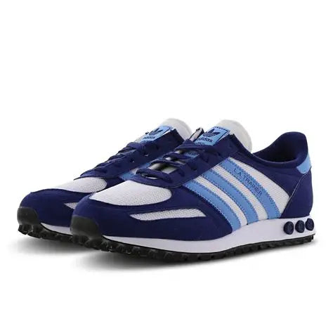 Adidas Men's Navy Blue LA Trainer Sneakers | Adidas In Lebanon