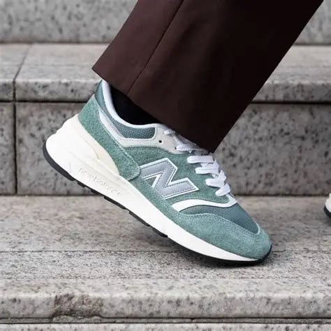 New Balance Women's Light Olive 997R Sneakers | New Balance In Lebanon