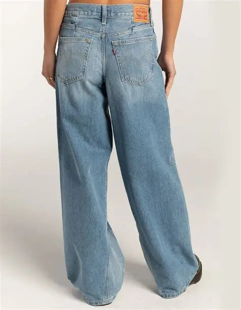 Levi's Women's Mid-Rise 94's Baggy Wide Leg Jeans |Levi's In Lebanon