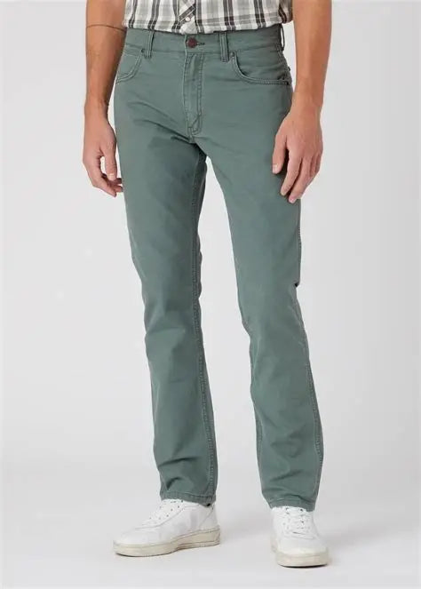 Wrangler Men's Thyme Greensboro Fabric Pants | Wrangler In Lebanon