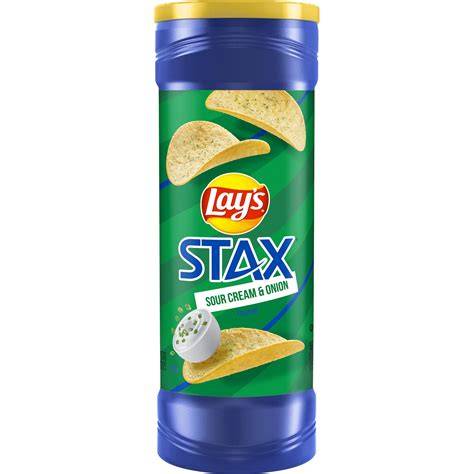Lay's Stax Sour Cream & Onion Flavored Potato Chips | Lay's Stax In Lebanon