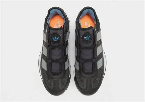 Adidas Men's Black-Grey Originals Niteball Sneakers |Adidas In Lebanon