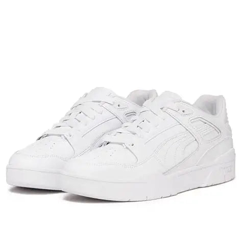 Puma Unisex White Slipstream Leather Sneakers | Puma In Lebanon