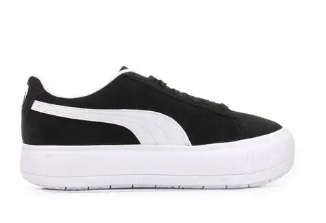 Puma Women's White & Black Suede Mayu Sneakers | Puma In Lebanon