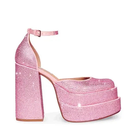 Steve Madden Women's Pink Charlize Platform Heels | Steve Madden in Lebanon