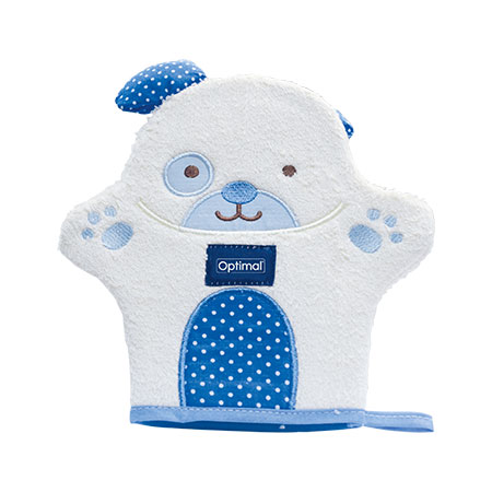 Optimal Baby Bath Glove Scrubber 0+ Months (OPB-1113) | Optimal In Lebanon