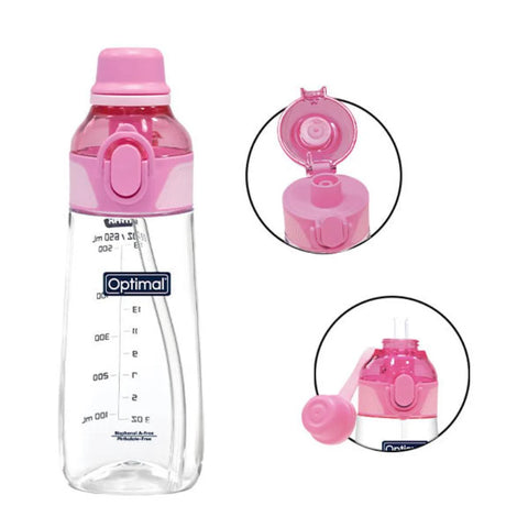 Optimal 2 In 1 Spout & Straw Tritan Cup+12Monthes 650ml (OPB-2020) | Optimal In Lebanon