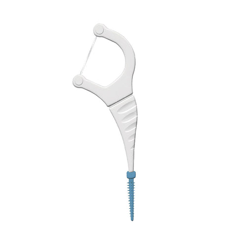 Cleo-Dent 2 In 1 Floss Pick With Interdental Brush 30 Counts opd-2101| Cleo-Dent In Lebanon