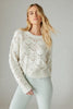 Lucky Brand Women's Off White Open Stitch Pullover Sweater | Lucky Brand In Lebanon