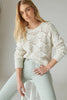 Lucky Brand Women's Off White Open Stitch Pullover Sweater | Lucky Brand In Lebanon