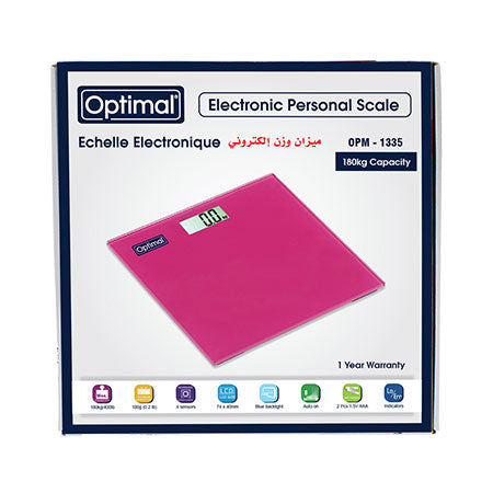 Optimal Electronic Personal Scale (OPM-1335) | Optimal In Lebanon