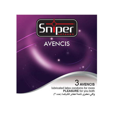 Sniper Condoms Avencis 3PCS