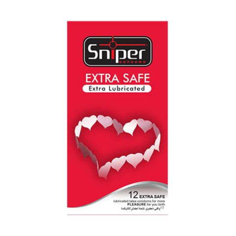 Sniper Condoms Extra Save 12PCS | Sniper In Lebanon