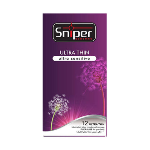 Sniper Condoms Ultra Thin 12PCS