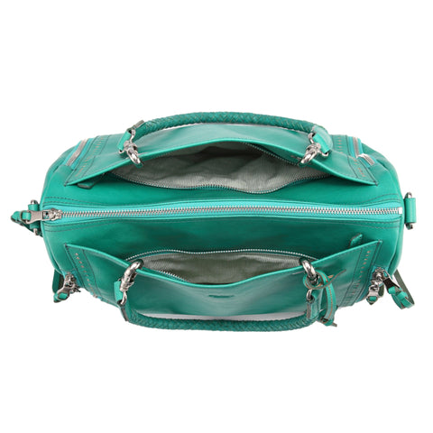 Old Trend Women's Aqua Leather Lily Handbag |Old Trend In Lebanon
