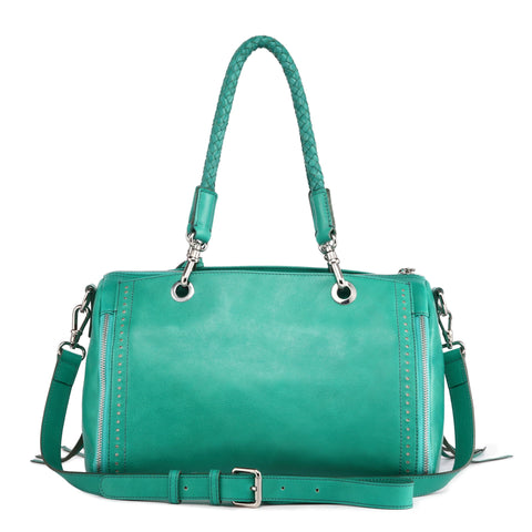 Old Trend Women's Aqua Leather Lily Handbag |Old Trend In Lebanon