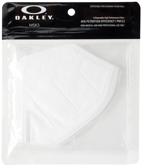 Oakley White 3 Pack Face Mask AMZ63
