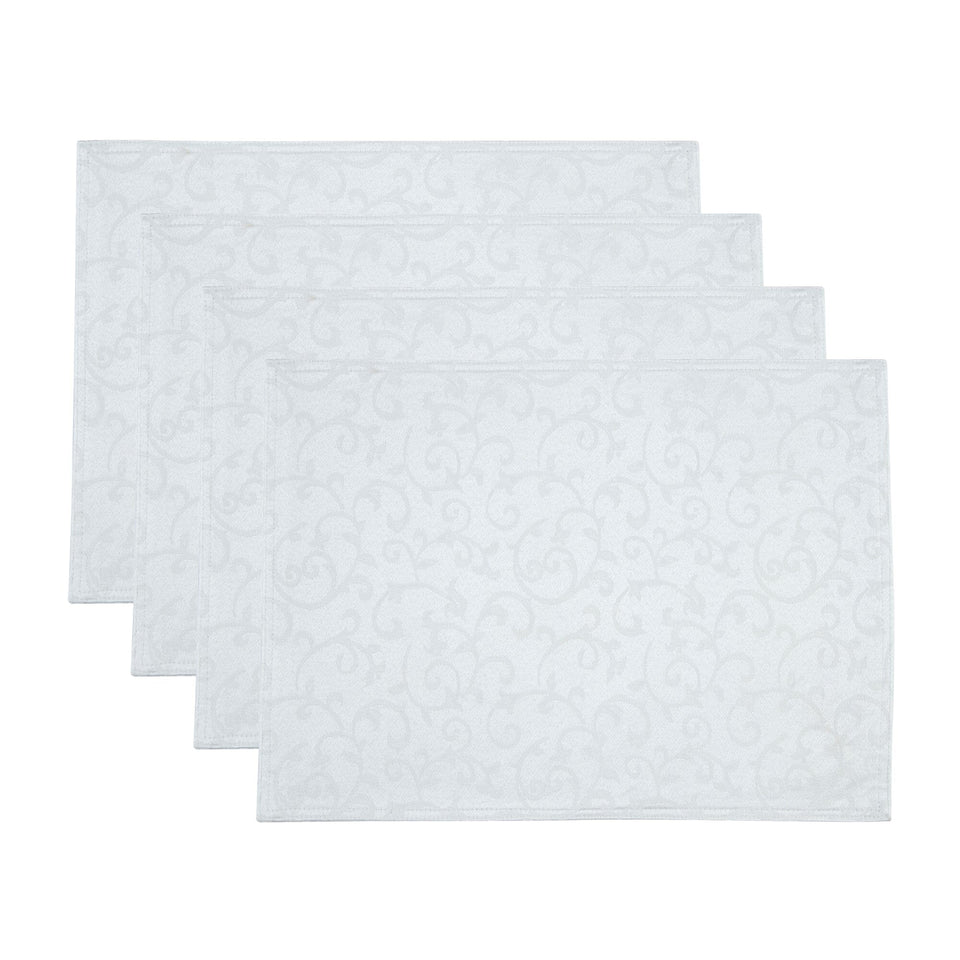 Lenox White Opal Innocence Placemats, Set of 4 | Lenox In Lebanon