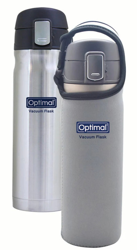 Optimal Stainless Steel Thermos Vacuum 480ml Gray (OPB-1135) | Optimal In Lebanon