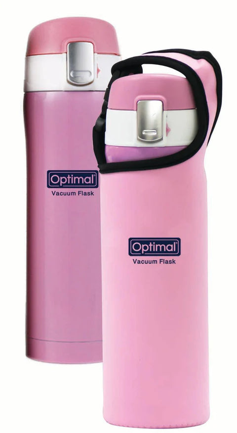Optimal Stainless Steel Thermos Vacuum 480ml Pink (OPB-1136) | Optimal In Lebanon