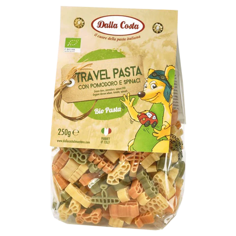 Dalla Costa Travel Kids Pasta - Tomato & Spinach 250g | Dalla Costa In Lebanon