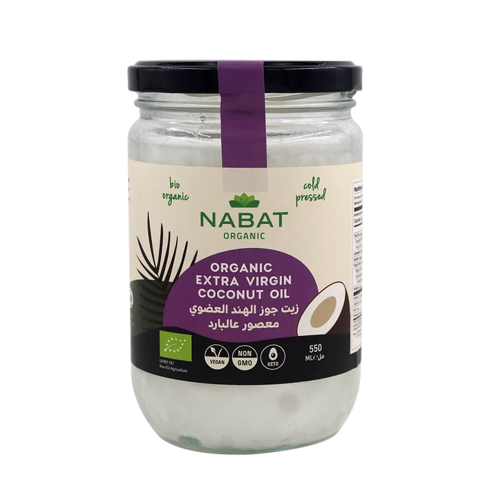 Nabat Organic Extra Virgin Coconut Oil 550ml | Nabat In Lebanon