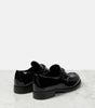 Prada Women's Black Patent Leather Loafers Casual Shoes  | Prada In Lebanon