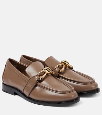 Bottega Veneta Women's Brown Astaire Loafer | Bottega Veneta In Lebanon