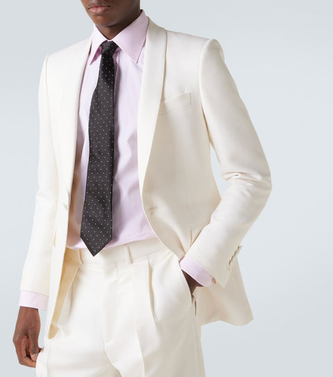 Michael Kors Men's Black Wilcox Dot Tie Black ONE SIZE  | Michael Kors In Lebanon