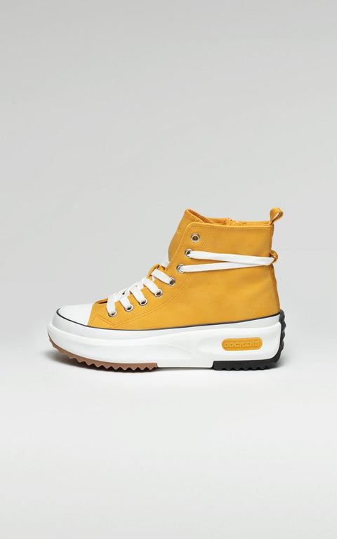 Dockers Women's Mustard Canvas Sneakers |Dockers  in Lebanon