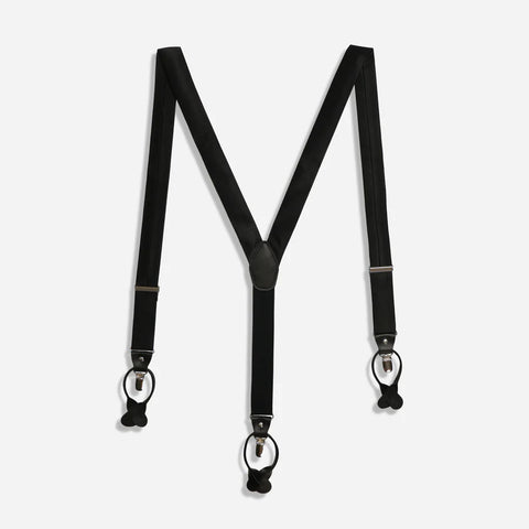 ConStruct Men's Back Solid Convertible Suspenders | ConStruct In Lebanon