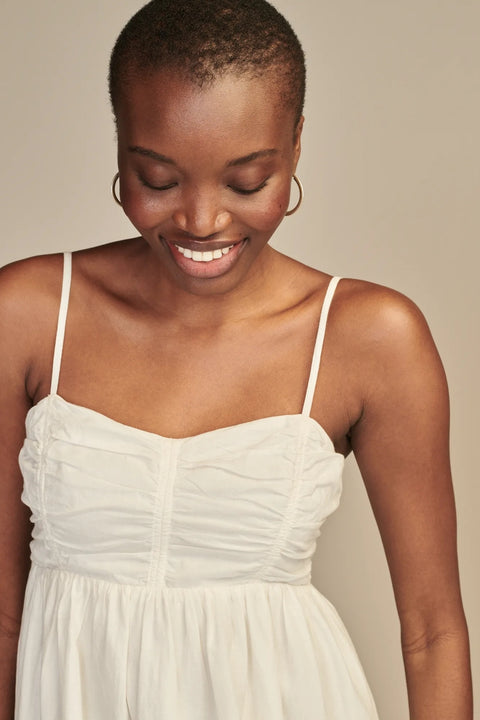 Lucky Brand Women's White Poplin Cutout Mini Dress | Lucky Brand In Lebanon