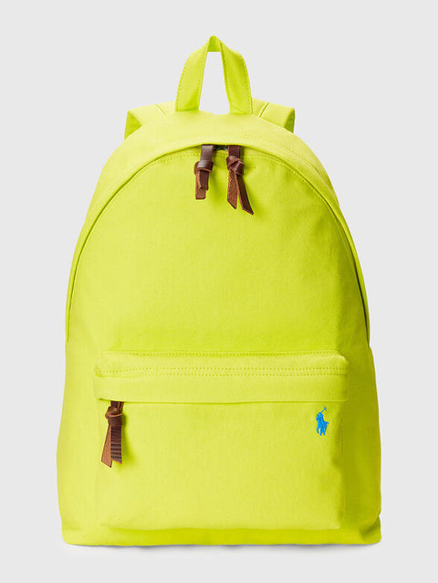 Polo Ralph Lauren Kids Lime Green School Bag ABB510