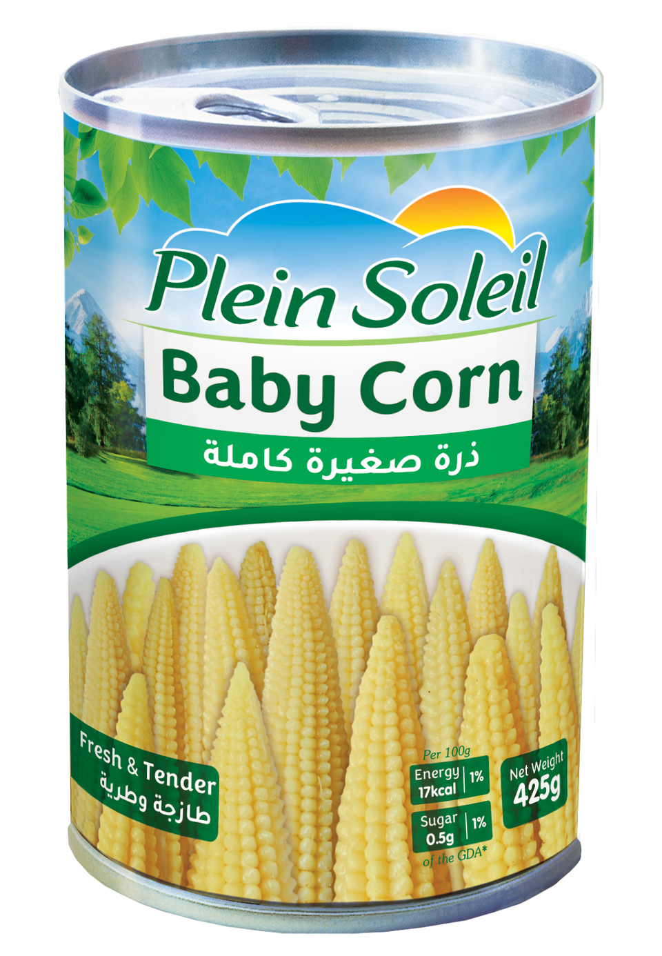 Plein Soleil Canned Baby Corn 425g| Plein Soleil In Lebanon