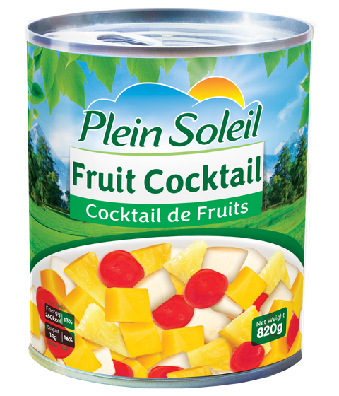 Plein Soleil Fruit Cocktail 820g | Plein Soleil In Lebanon
