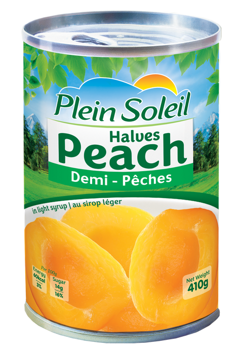 Plein Soleil Peach Halves 410GR|Plein Soleil In Lebanon