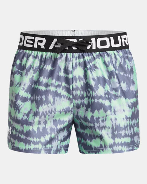 Under Armour Girl's Green  Play Up Printed Shorts   | Under Armour in Lebanon