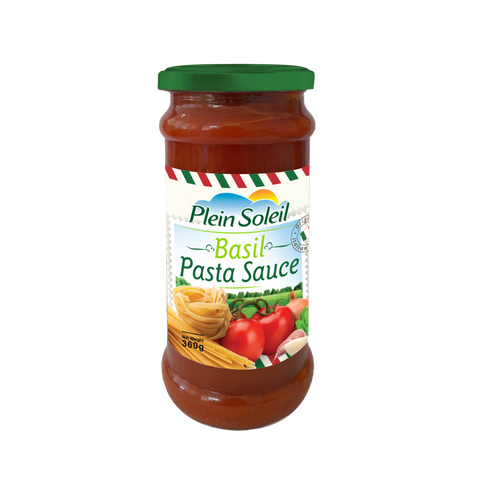 Plein Soleil Pasta Sauce with Basil 360GR