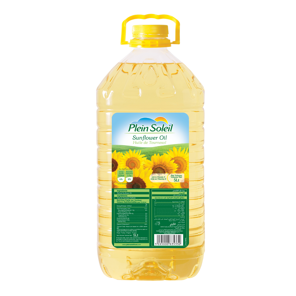 Plein Soleil عباد الشمس زيت 5L