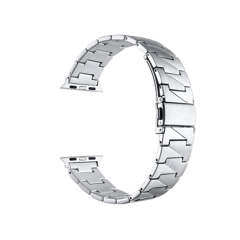 Posh Tech Unisex Silver Scarlett Triangle Steel Band for Apple Watch |Posh Tech In Lebanon
