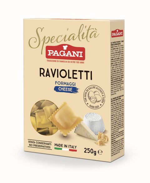 Pagani Specialità Ravioletti Formaggi Cheese 250g | Pagani In Lebanon