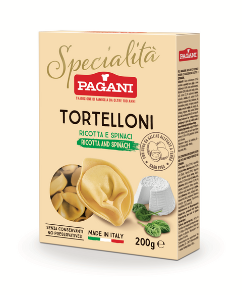 Pagani Specialità Tortelloni Ricotta & Spinach 200g | Pagani In Lebanon