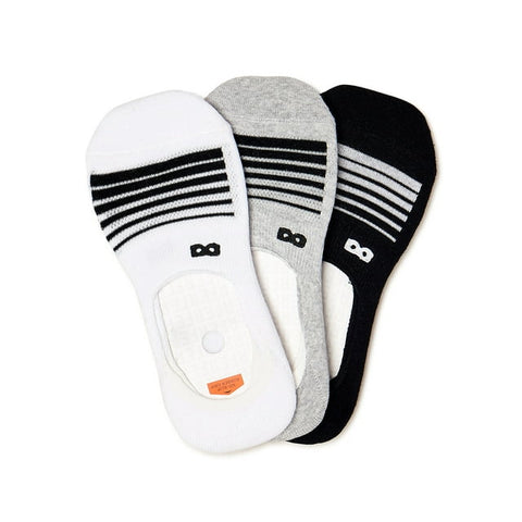 Pair of Thieves Men's Black/White/Grey Cushion No-Show Sock 3-Pack | Pair of Thieves in Lebanon