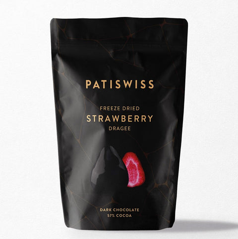 Patiswiss Dark Chocolate Covered Strawberry Dragee 80g | Patiswiss In Lebanon